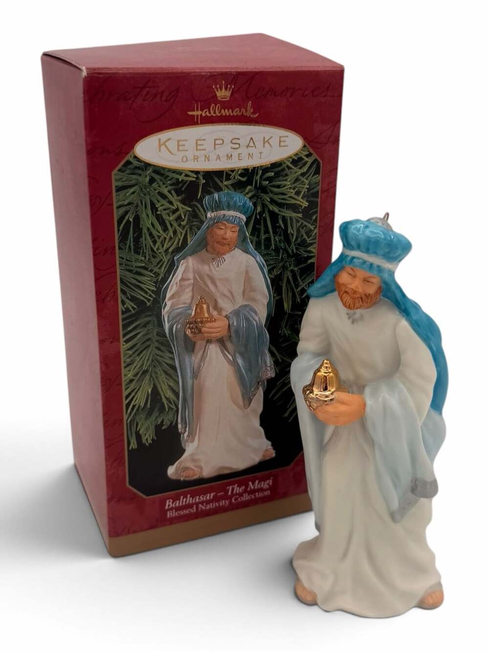 Hallmark Keepsake Ornament Balthasar The Magi Blessed Nativity
